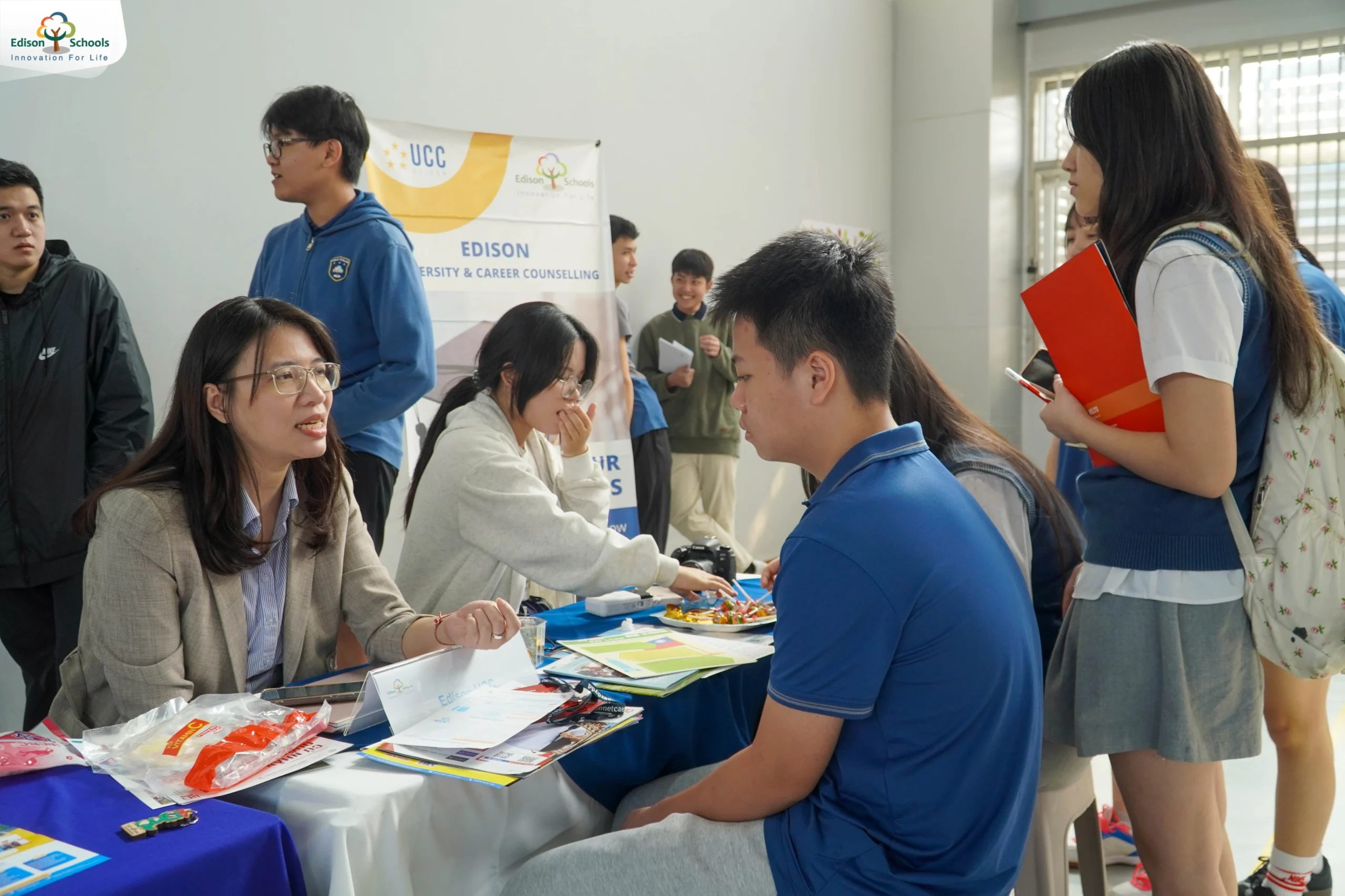 Edison University & Career Fair 2025 – Ngày hội để học sinh “lựa dòng để ra khơi” và mở rộng lựa chọn tương lai