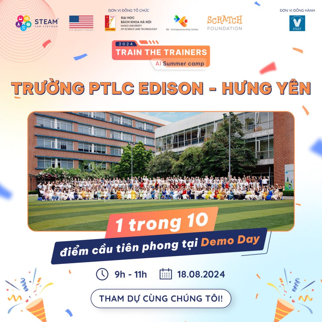 Train the Trainers 2024 &#8211; điểm cầu Edison Schools