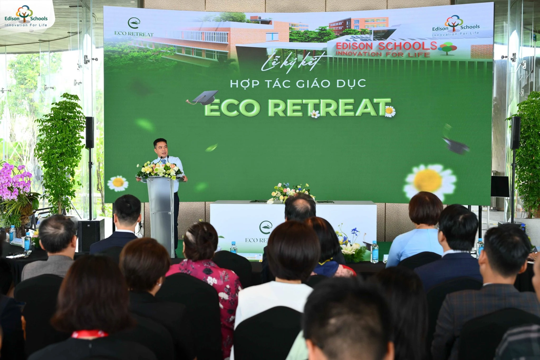 Ký kết hợp tác giáo dục giữa Hệ thống trường Edison và Eco Retreat – Edison Schools sẽ có mặt tại phương Nam