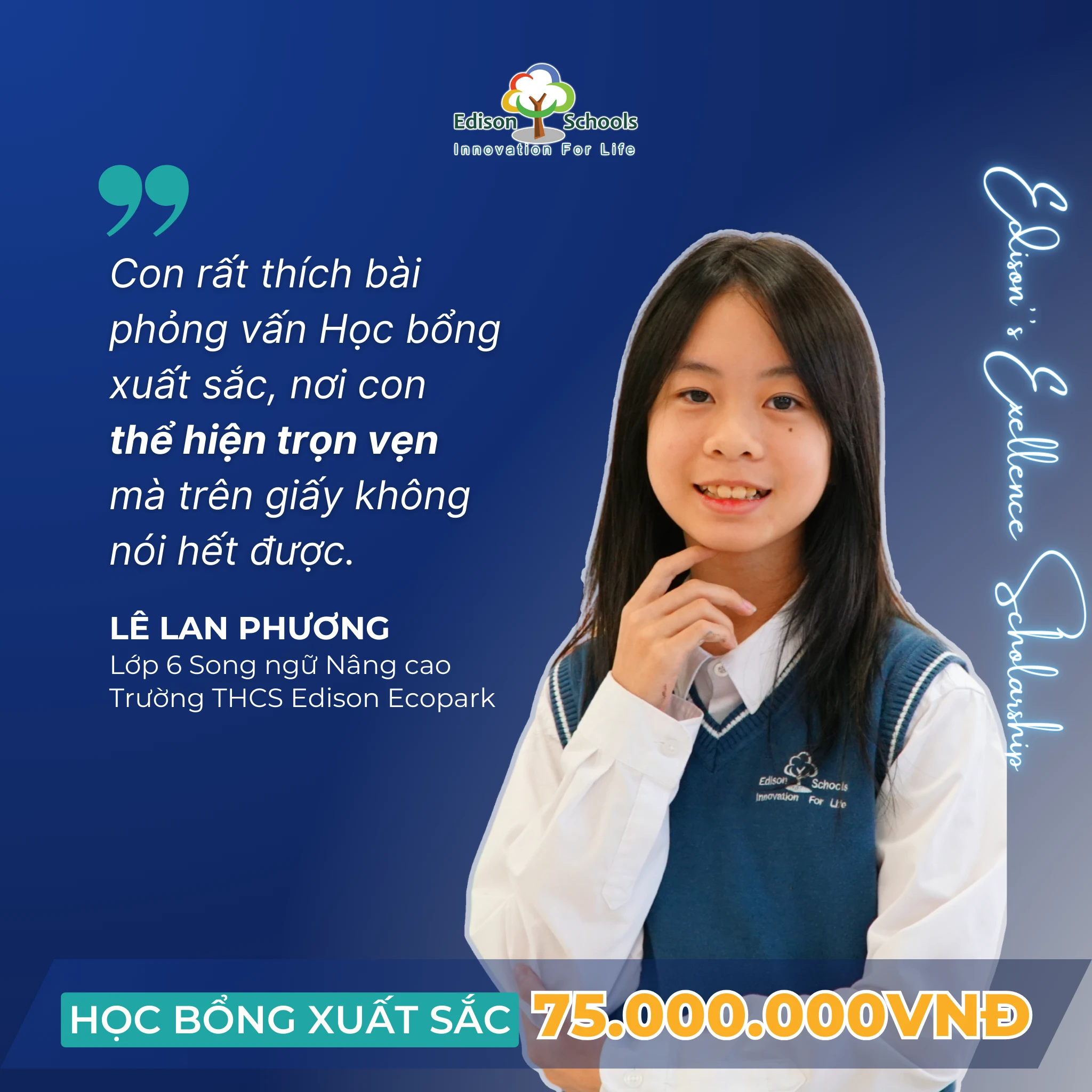 Hành trình Editeens đạt Học bổng Xuất sắc năm học 2025-2026 – Phần 2