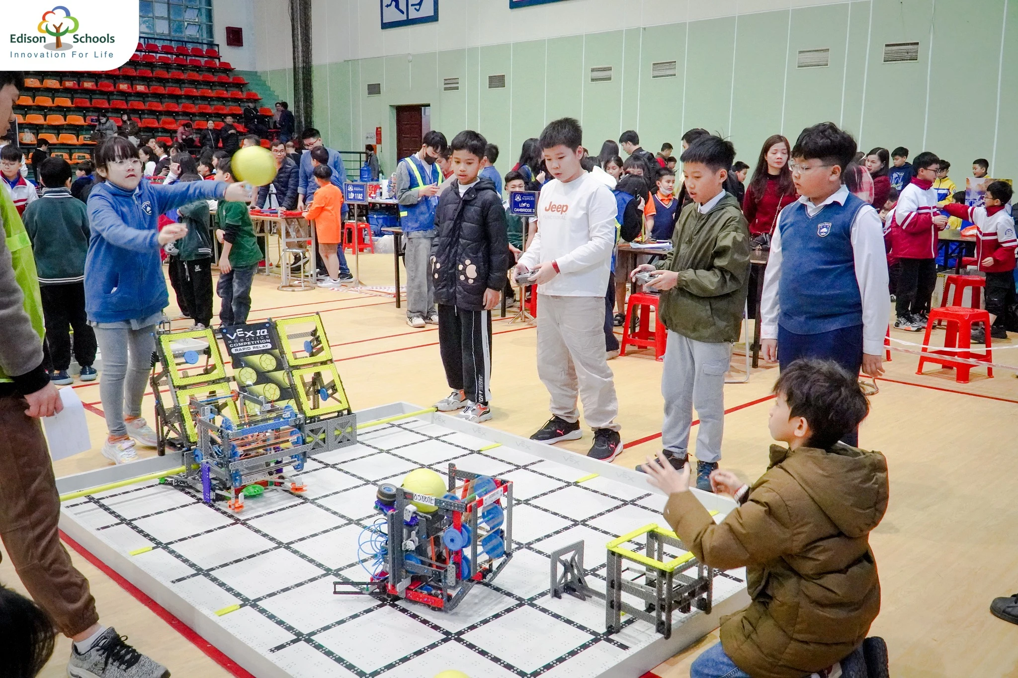 Lập kỷ lục quốc gia tại Giải vô địch Vex Robtics Việt Nam 2025, Các đội tuyển của hệ thống Edison Schools giành 02 tấm vé tham dự Giải vô địch Vex Robotics Thế giới tại Hoa Kỳ