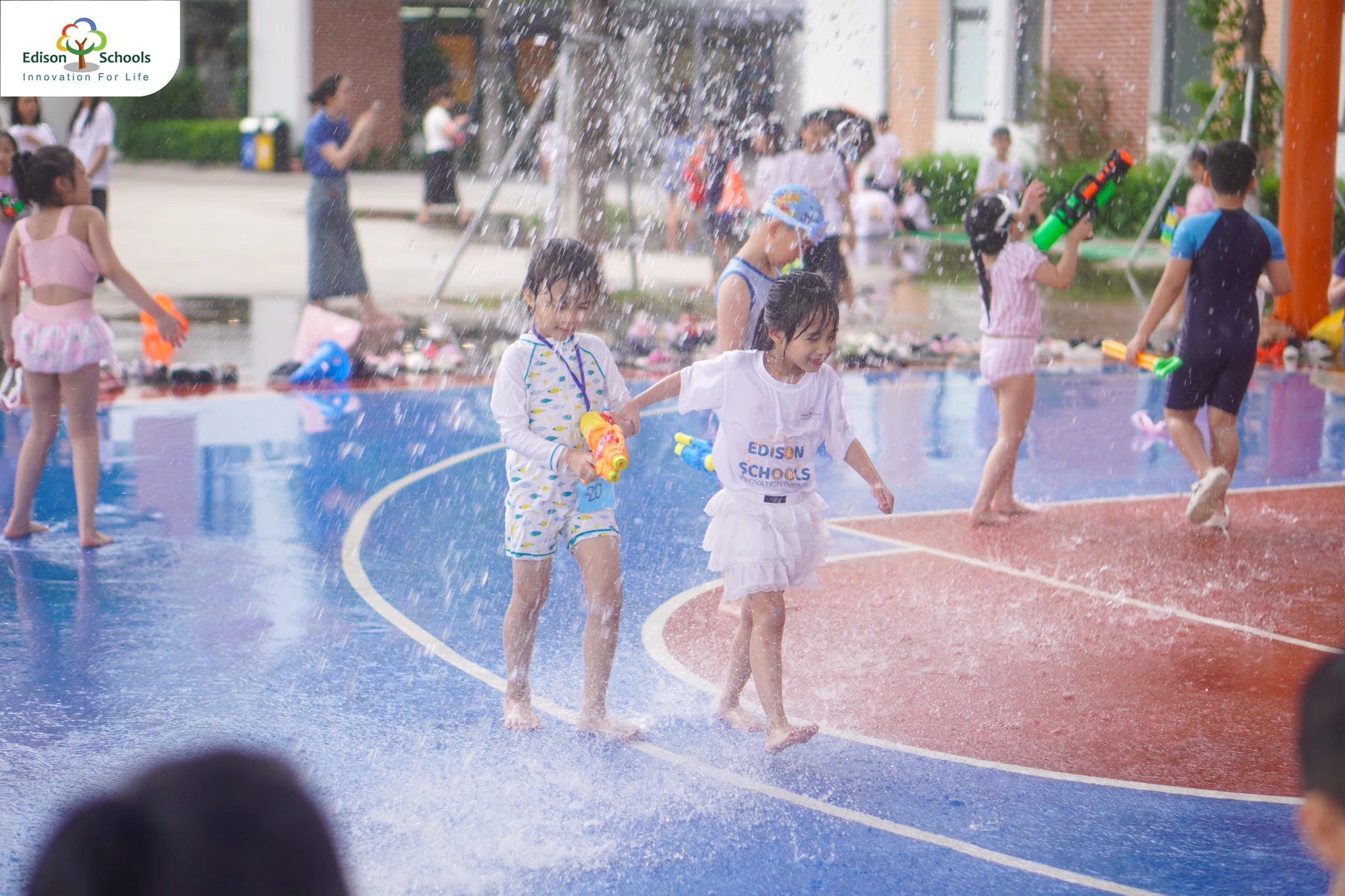 Water Game – Mùa hè mát lạnh tại Edison An Khánh