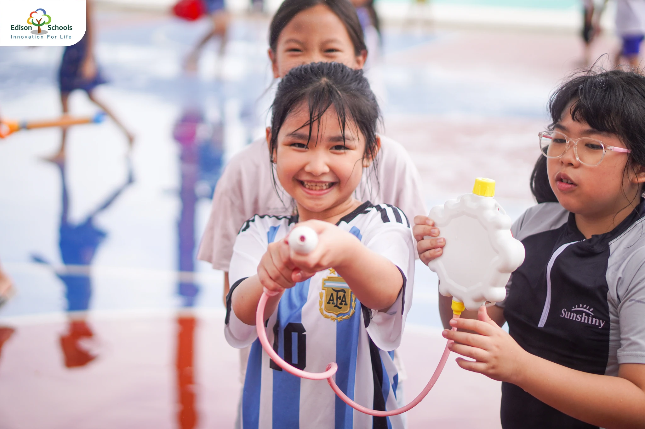 Water Game – Mùa hè mát lạnh tại Edison An Khánh