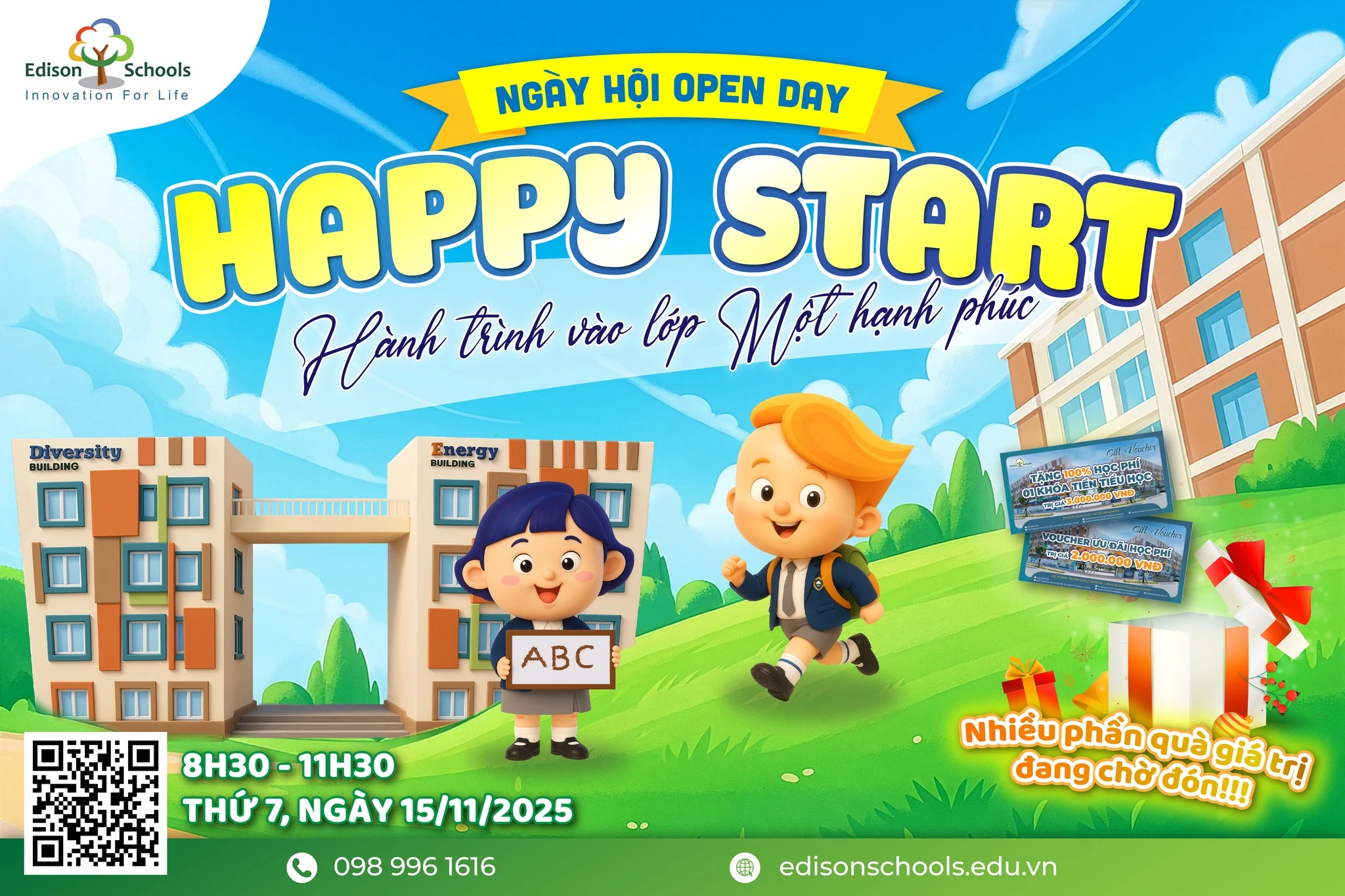 Happy Start &#8211; Hành trình vào lớp 1 hạnh phúc