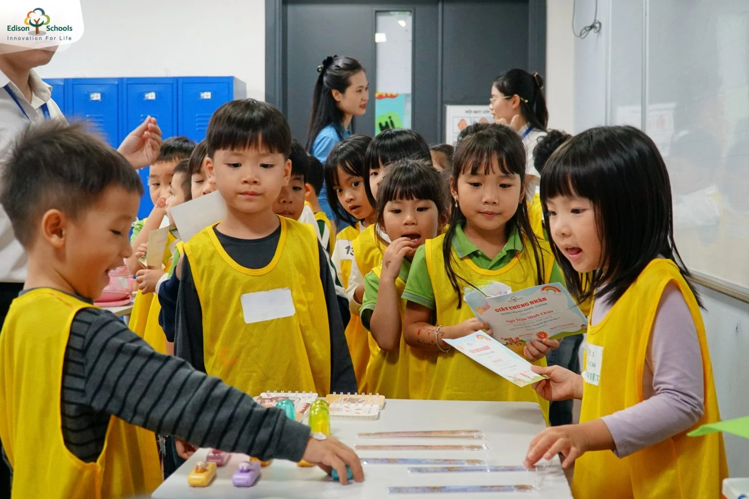 Ngày hội Trải nghiệm Lớp 1 – Cùng con gieo hạt mầm đầu tiên cho hành trình tiểu học