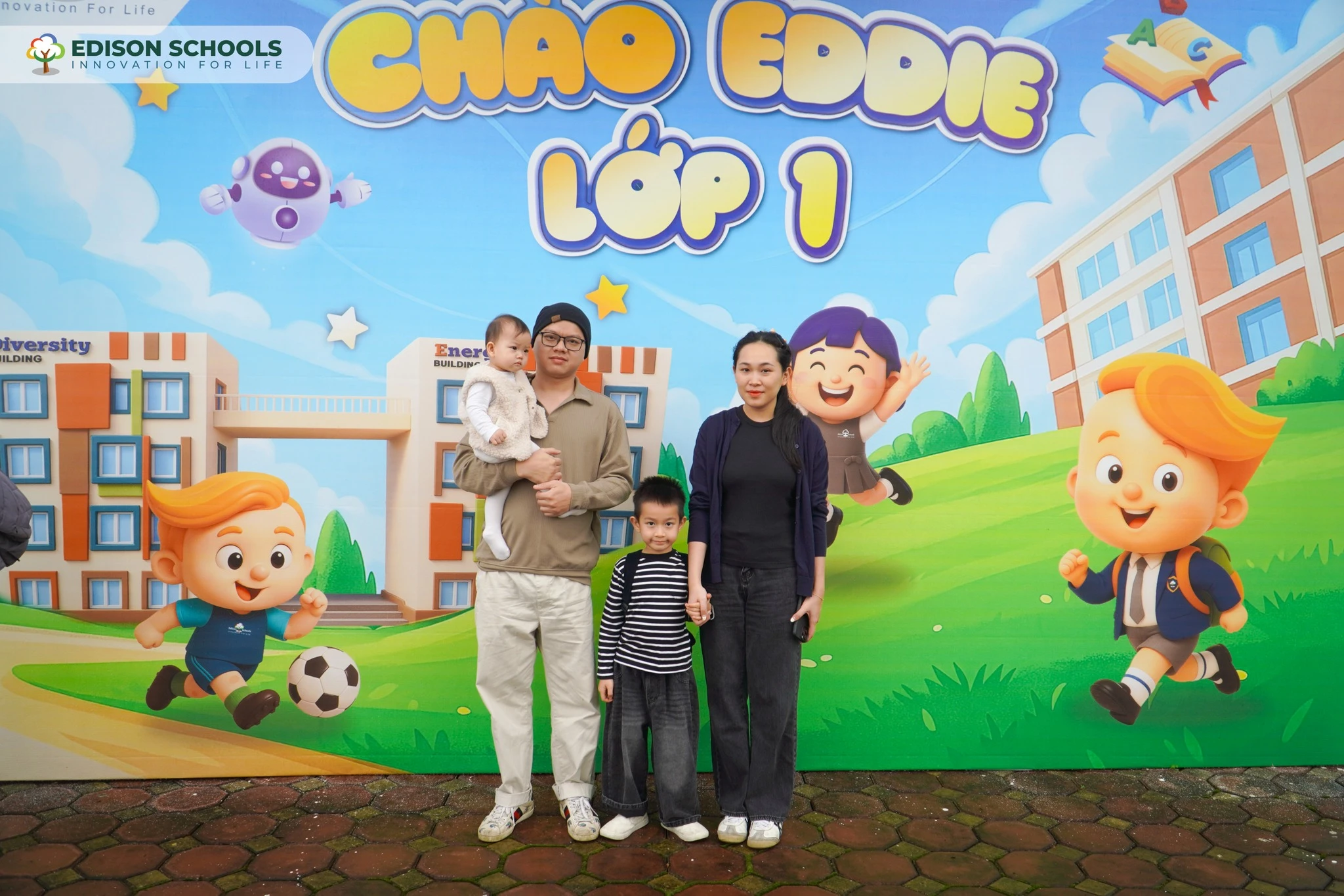 KHAI GIẢNG KHÓA 1 – CHƯƠNG TRÌNH TIỀN TIỂU HỌC “CHÀO EDDIE LỚP 1”