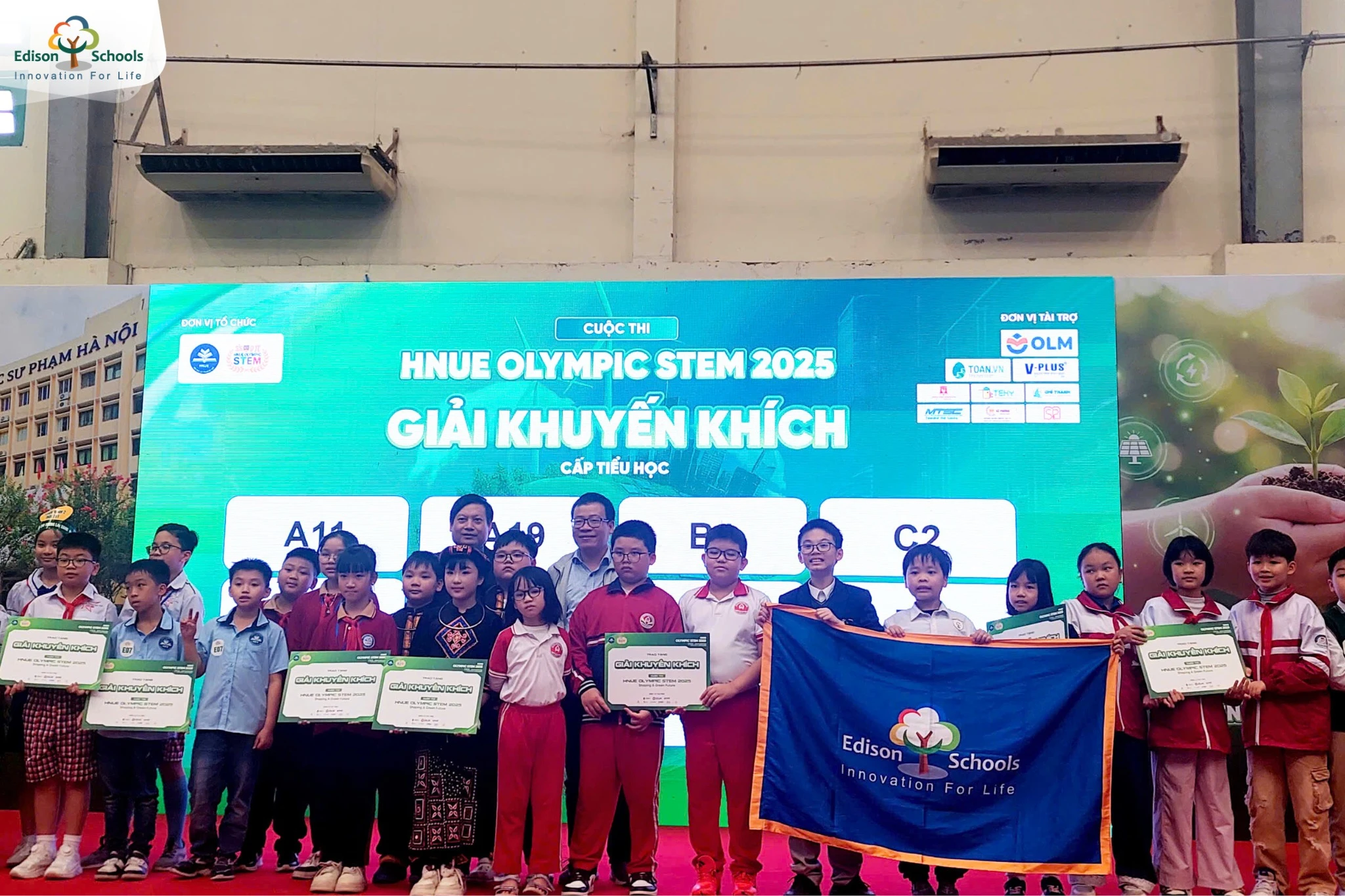 Chung kết HNUE STEM 2025: Dấu ấn đầu tiên đáng tự hào của Trường Tiểu học Edison