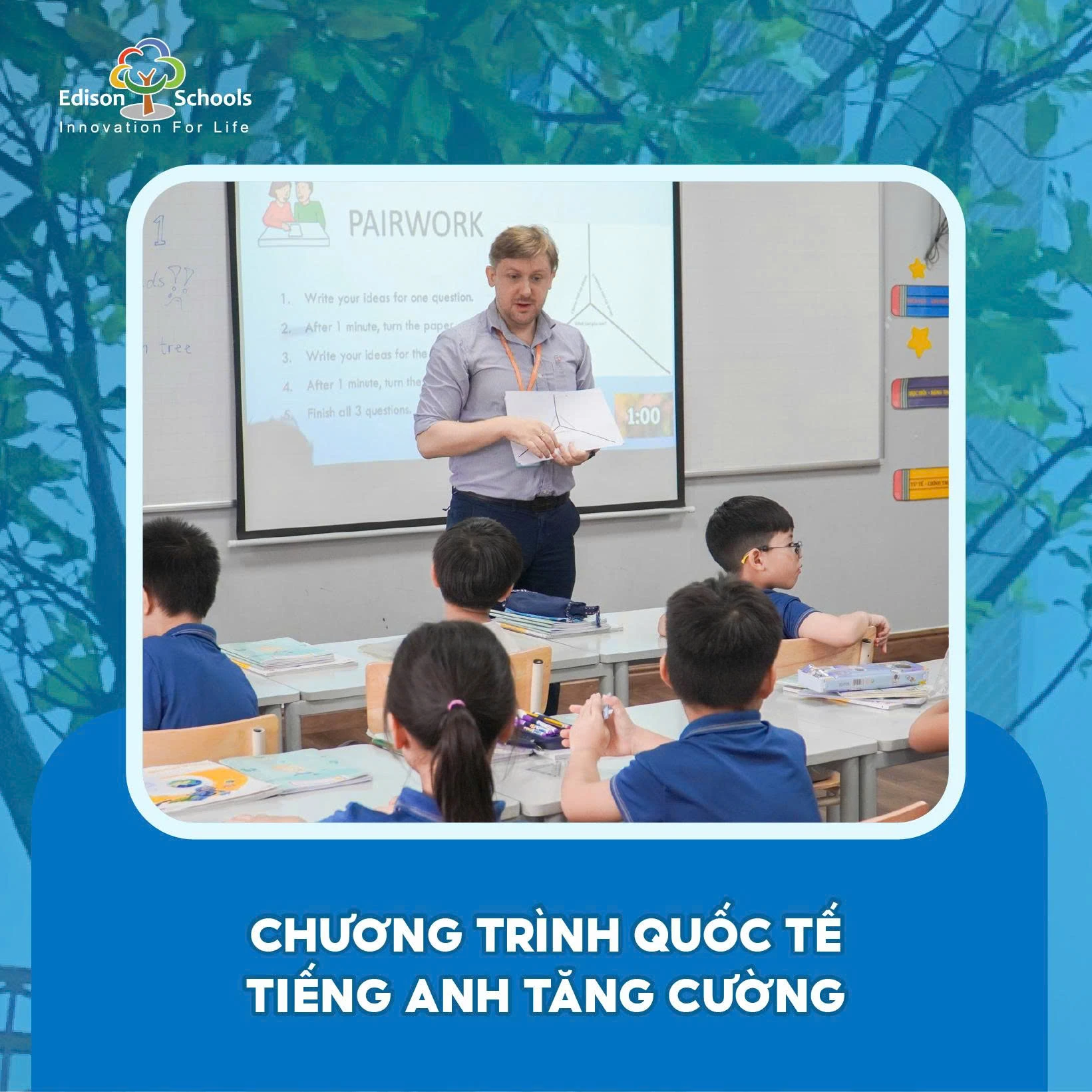 EDISON SCHOOLS AN KHÁNH – NUÔI DƯỠNG HẠNH PHÚC VÀ TIỀM NĂNG CỦA MỖI HỌC SINH