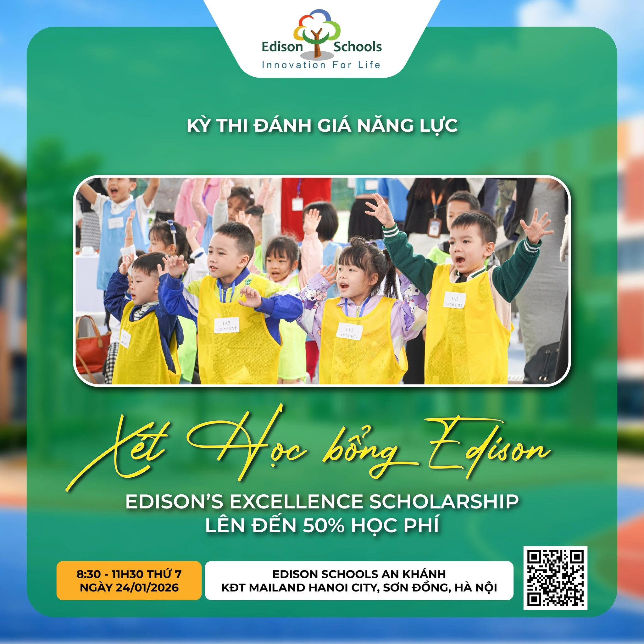 CHUỖI SỰ KIỆN “EXPLORE EDISON” – CÙNG CON KHÁM PHÁ NGÔI TRƯỜNG MƠ ƯỚC