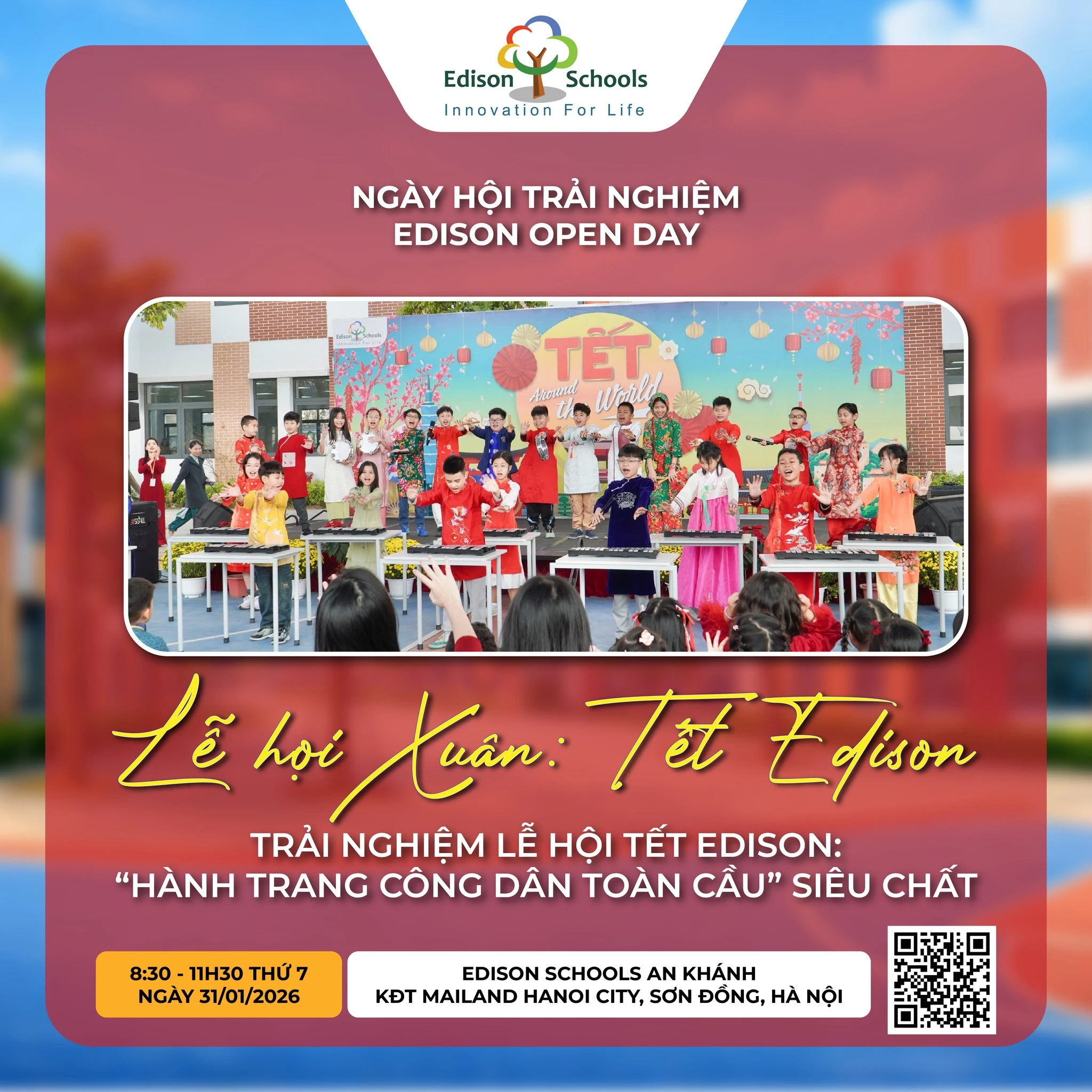 CHUỖI SỰ KIỆN “EXPLORE EDISON” – CÙNG CON KHÁM PHÁ NGÔI TRƯỜNG MƠ ƯỚC