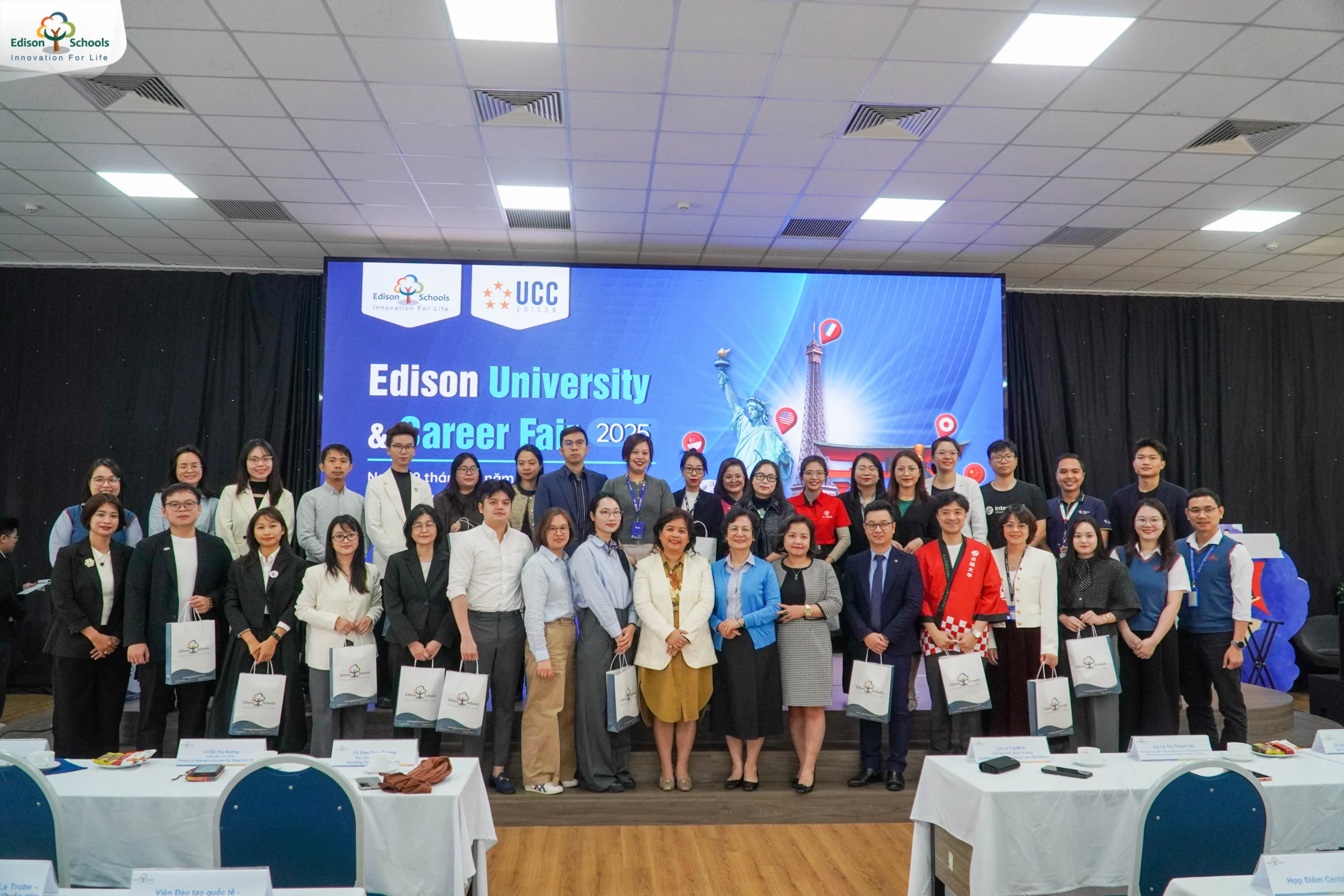Edison University & Career Fair 2025 – Ngày hội để học sinh “lựa dòng để ra khơi” và mở rộng lựa chọn tương lai