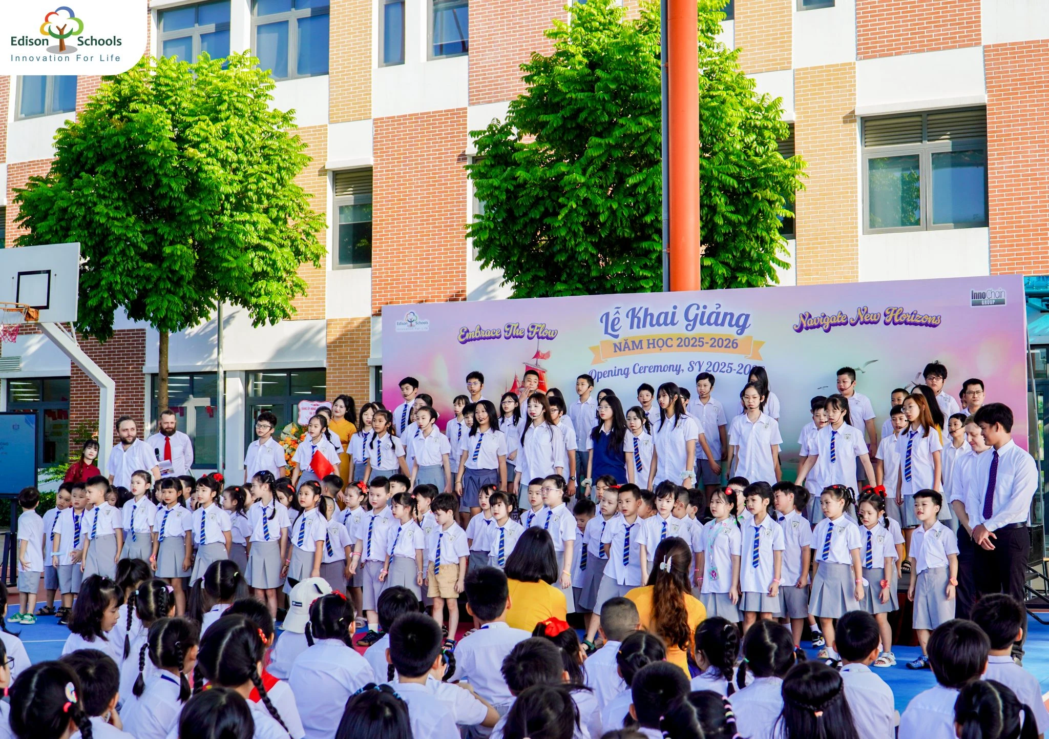 Lễ khai giảng năm học mới 2025 &#8211; 2026: Embrace the flow &#8211; Navigate new horizons