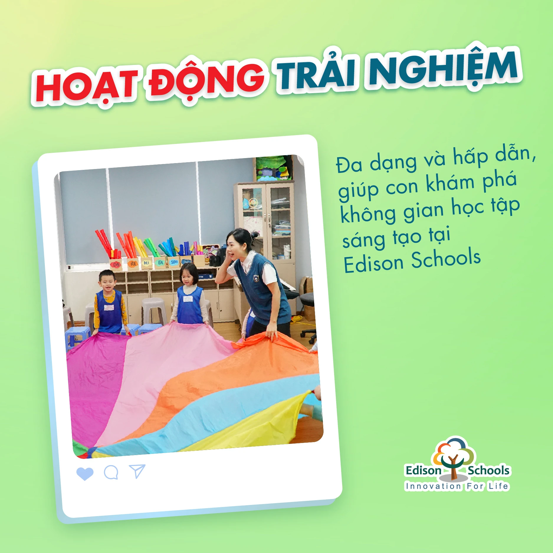 Ngày Hội Trải Nghiệm Trường Edison Ecopark – 15/03/2026
