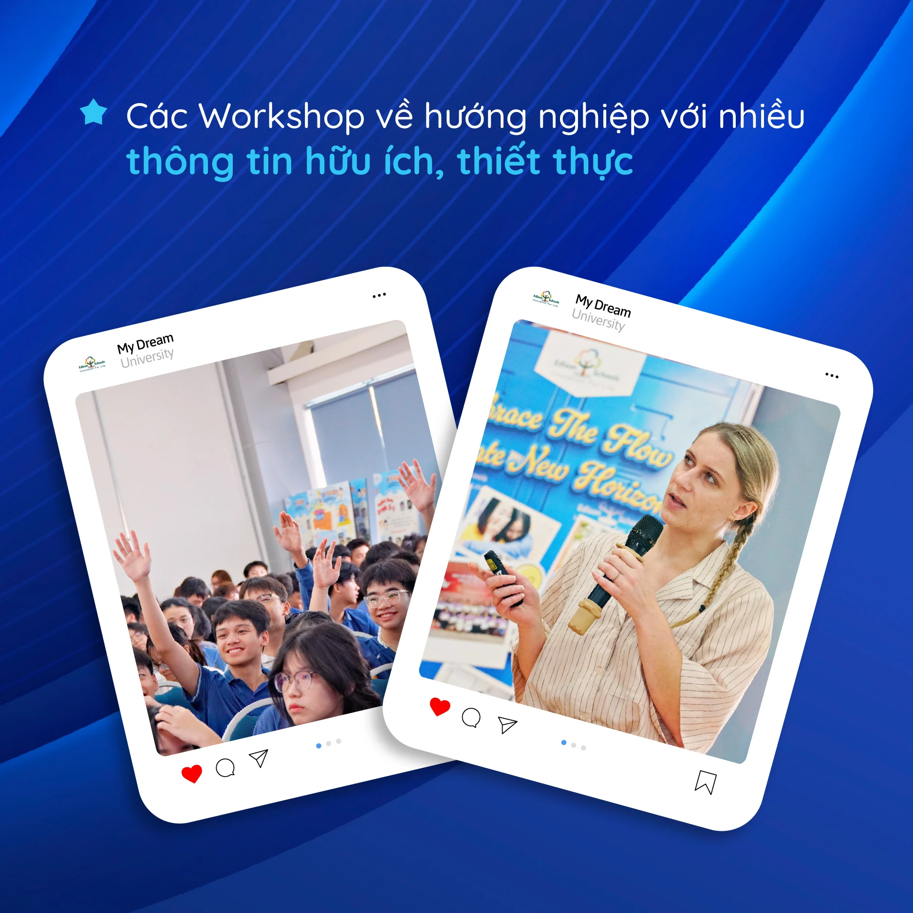 Edison University & Career Fair 2025 – Ngày hội kết nối học sinh Edison với hơn 15 trường đại học Việt Nam & Quốc tế